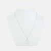 Art Deco 2.49 Carat Diamond Cross Pendant Necklace