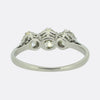 Vintage Transitional Cut Diamond Three-Stone Ring