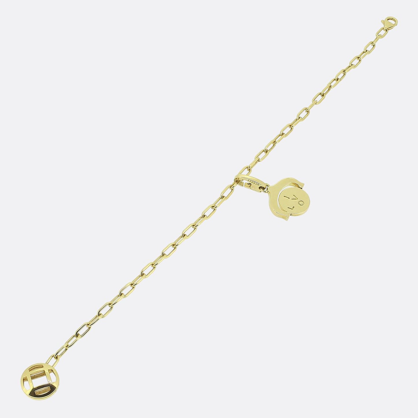 Cartier Pasha Bracelet I Love You Spinner Charm