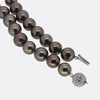 Tiffany & Co. Tahitian Pearl Necklace with Diamond Clasp
