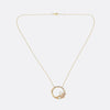 Tiffany & Co. Victoria Diamond Vine Circle Pendant Necklace