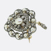 Victoria Pearl and Diamond Heart Pendant Brooch
