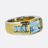 5.97 Carat Aquamarine Gent's Ring