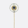 Vintage Sapphire and Diamond Lapel Pin