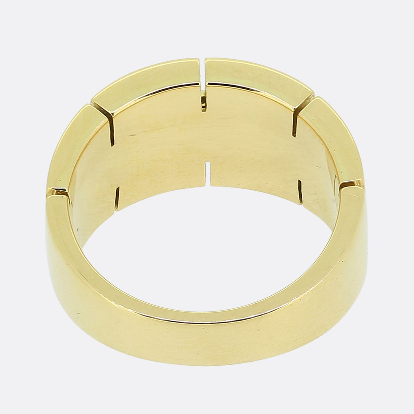 Cartier Vintage Maillon Panthère Diamond Ring