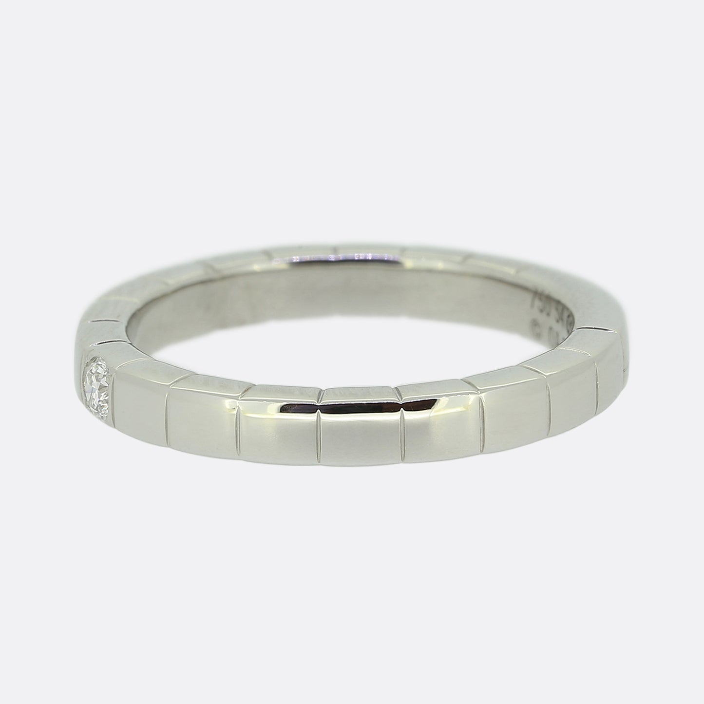Cartier Lanières Diamond Band Ring Size N (54)