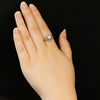 Art Deco 0.70 Carat Old Cut Diamond Ballerina Ring