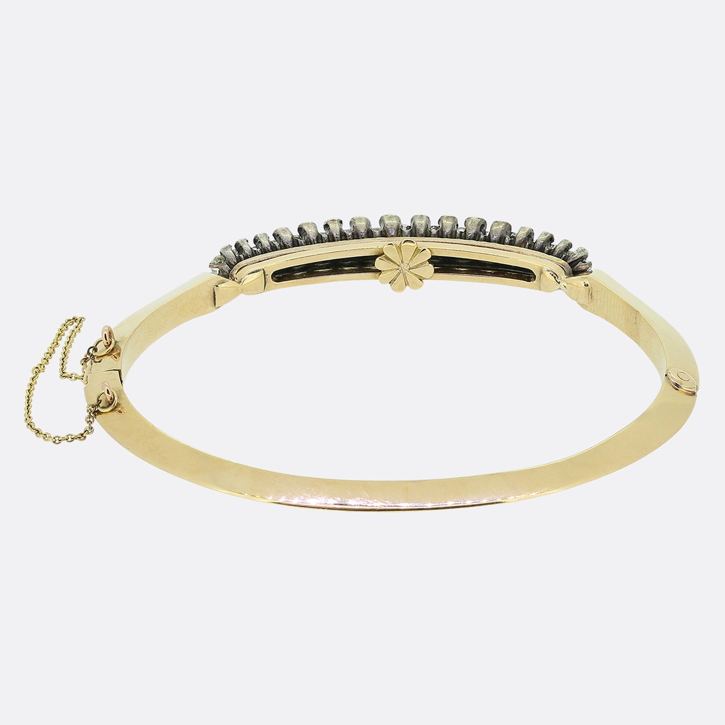 Victorian Old and Rose Cut Diamond Bracelet