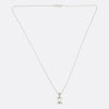 1.00 Carat Rectangular Step-Cut Diamond Necklace
