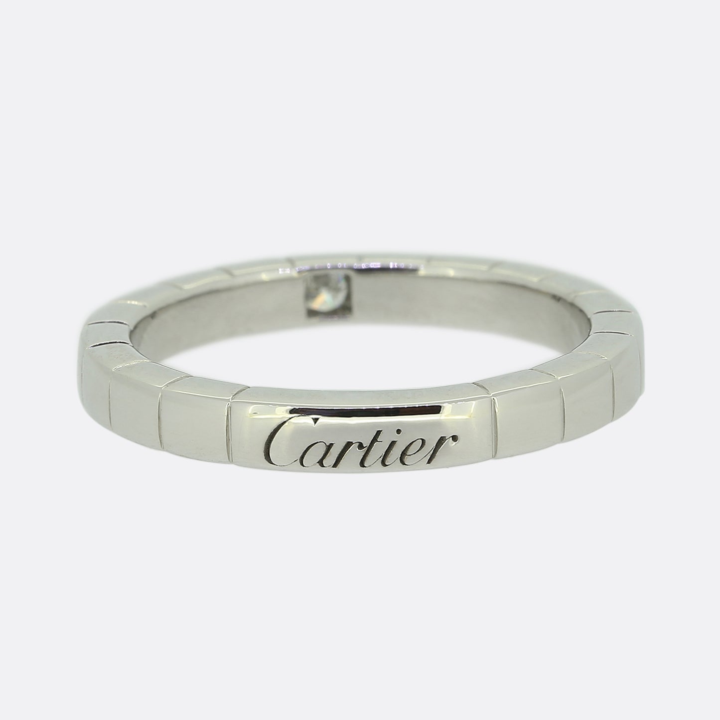 Cartier Lanières Diamond Band Ring Size N (54)