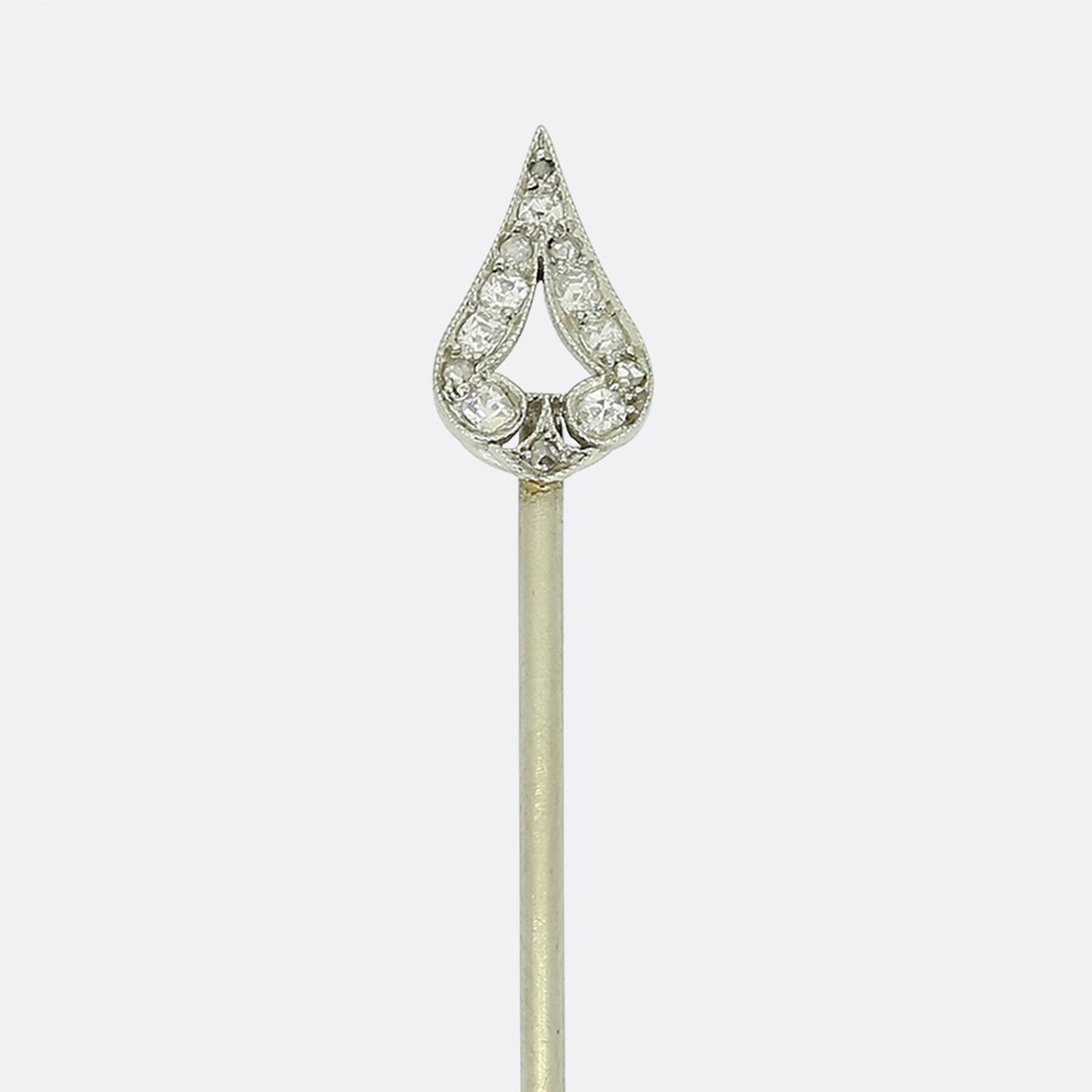 Art Deco Diamond Stick Pin