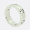 Cartier Three Diamond LOVE Ring Size I (48)