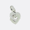 Cartier Double Heart Diamond Charm Pendant