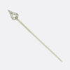 Art Deco Diamond Stick Pin