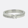 De Beers 0.17 Carat Diamond Promise Solitaire Ring