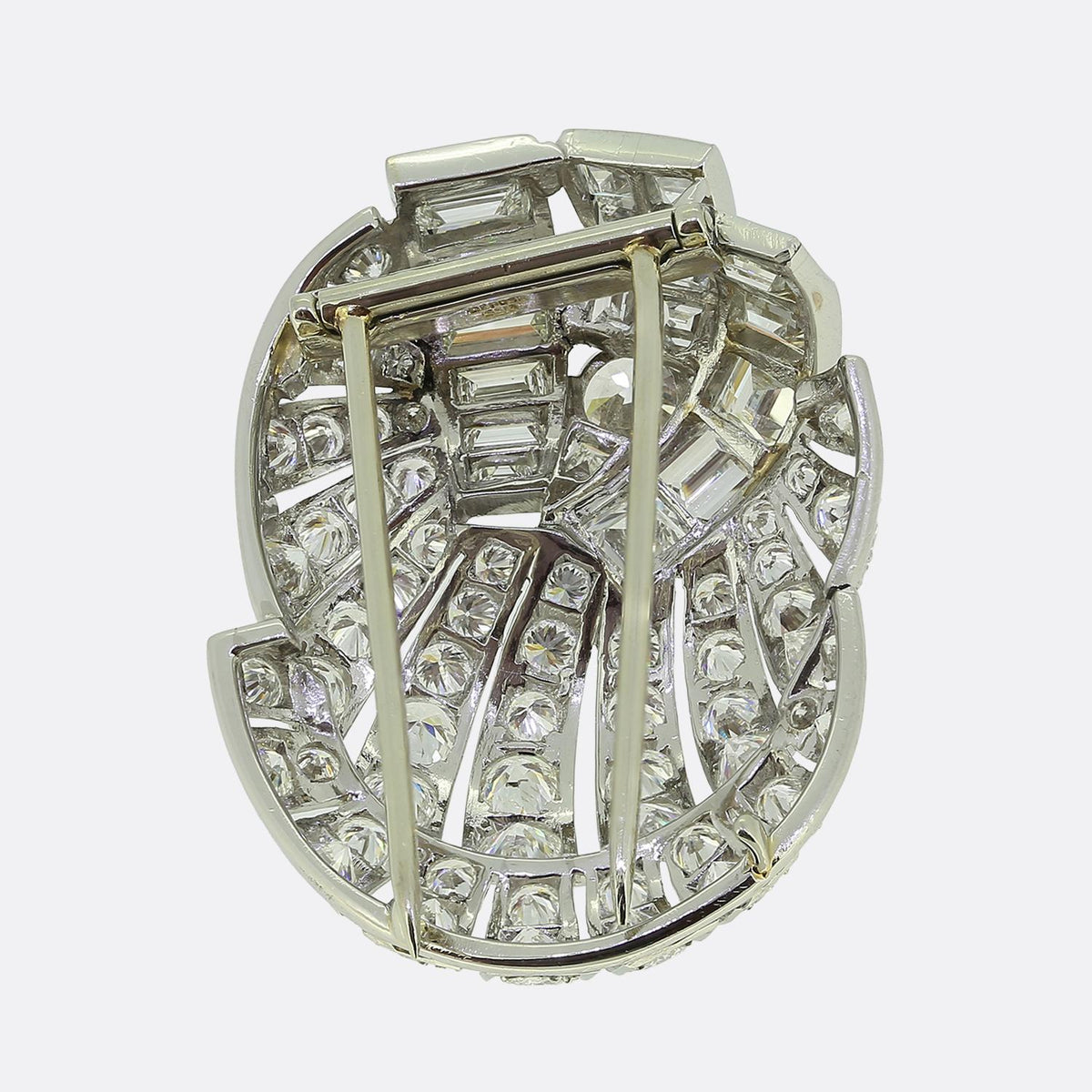 Art Deco Diamond Brooch