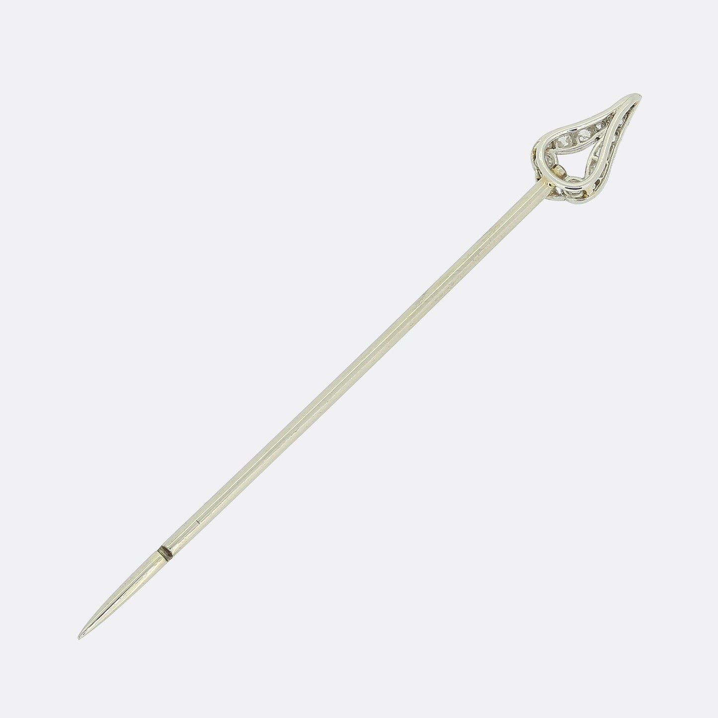 Art Deco Diamond Stick Pin