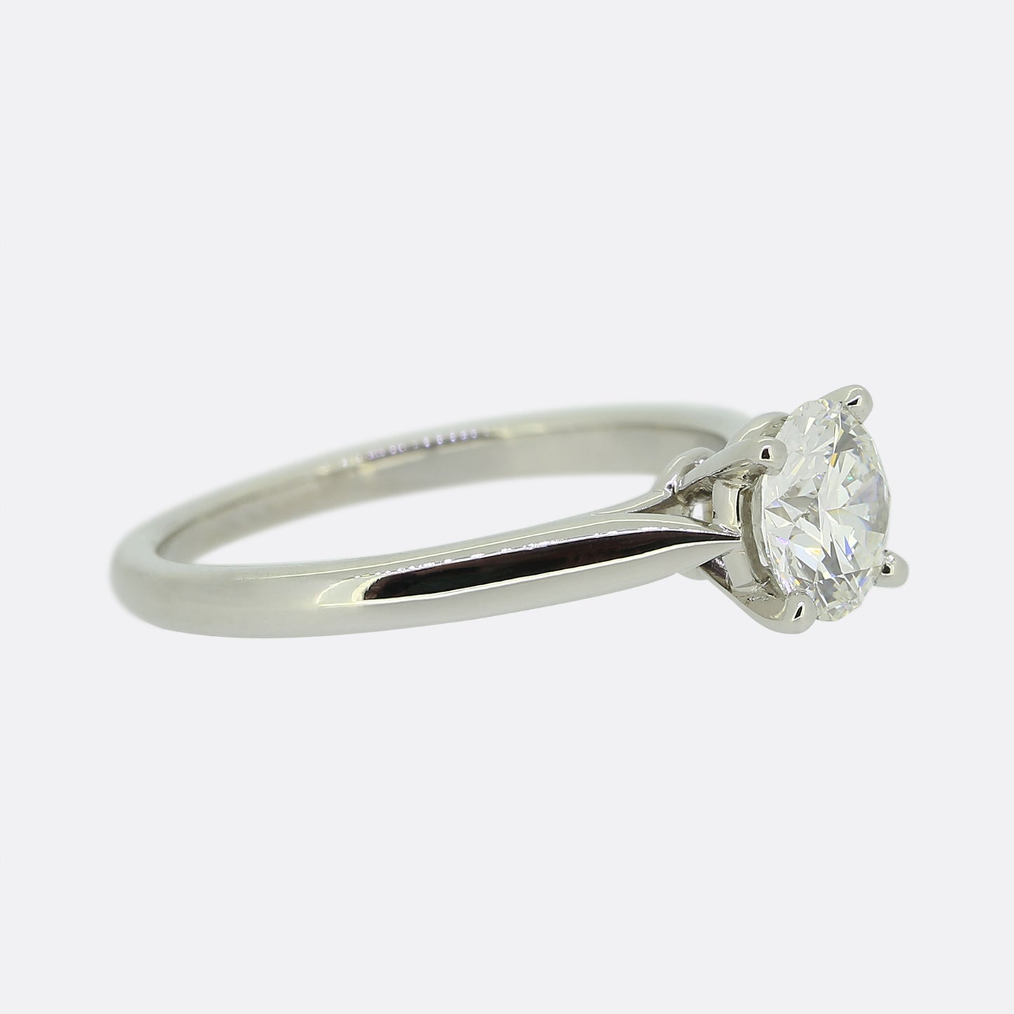 Cartier 1.02 Carat Diamond Solitaire Ring
