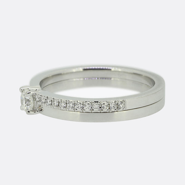 De Beers 0.17 Carat Diamond Promise Solitaire Ring