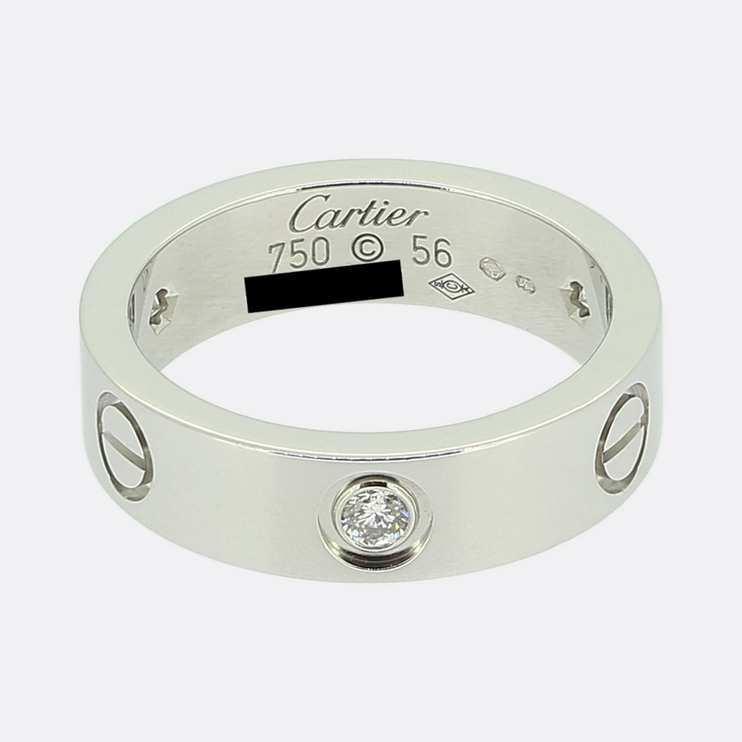 Cartier 750 deals 56 ring