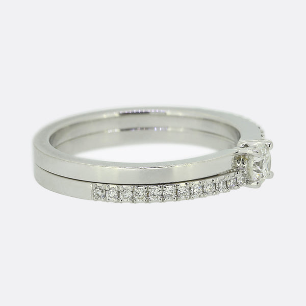 De Beers 0.17 Carat Diamond Promise Solitaire Ring
