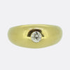 Vintage 0.30 Carat Diamond Gypsy Ring