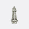 Art Deco Diamond Lighthouse Brooch