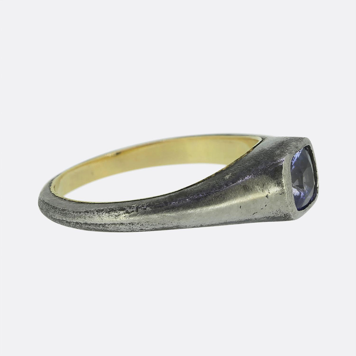 0.50 Carat Sapphire Single-Stone Ring