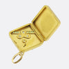 Antique Emerald and Diamond Pill Box Pendant