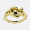 Gaetano Chiavetta Sapphire and Diamond Double Snake Ring
