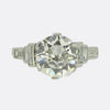 Art Deco 3.00 Carat Diamond Engagement Ring