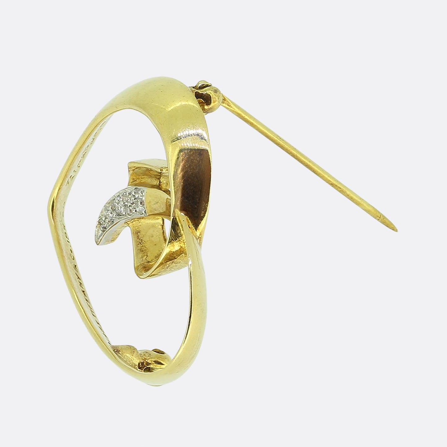 Tiffany & Co. Paloma Picasso Diamond Heart Brooch