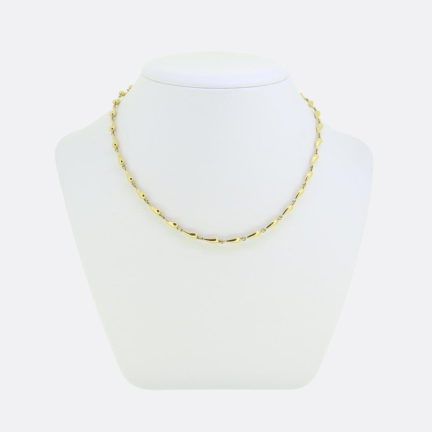 Tiffany & Co. Elsa Peretti Teardrop Chain Necklace