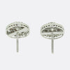 2.00 Carat Diamond Cluster Earrings