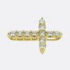 0.66 Carat Diamond Cross Pendant