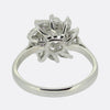 Vintage Transitional and Marquise Cut Diamond Cluster Ring
