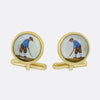 Theo Fennell Essex Crystal Golf Cufflinks
