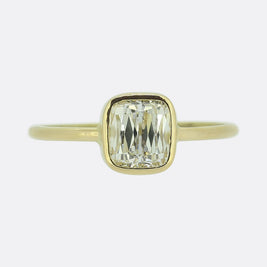 Vintage 1.00 Carat Diamond Solitaire Ring