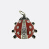 Tiffany Diamond Ladybug Charm Pendant