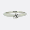 Tiffany & Co. 0.24 Carat Diamond Engagement Ring