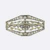 Antique Diamond Plaque Brooch
