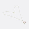 Edwardain Pink Topaz and Diamond Necklace