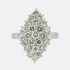 1.04 Carat Diamond Cluster Adjustable Ring