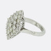 1.04 Carat Diamond Cluster Adjustable Ring