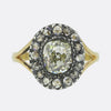 Victorian 1.16 Carat Diamond Cluster Ring