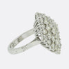 1.04 Carat Diamond Cluster Adjustable Ring