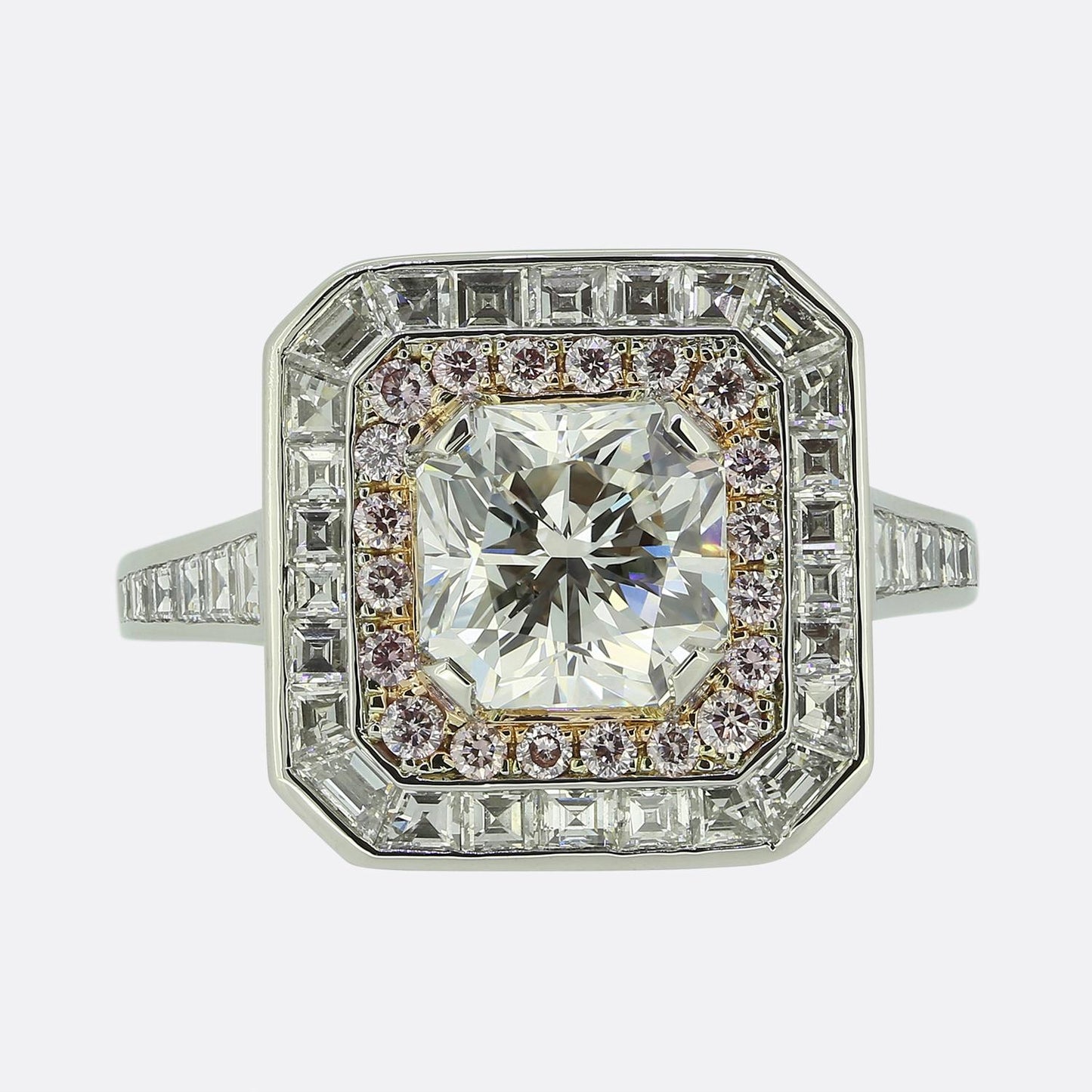 Boodles 2.22 Carat Diamond Cluster Ring