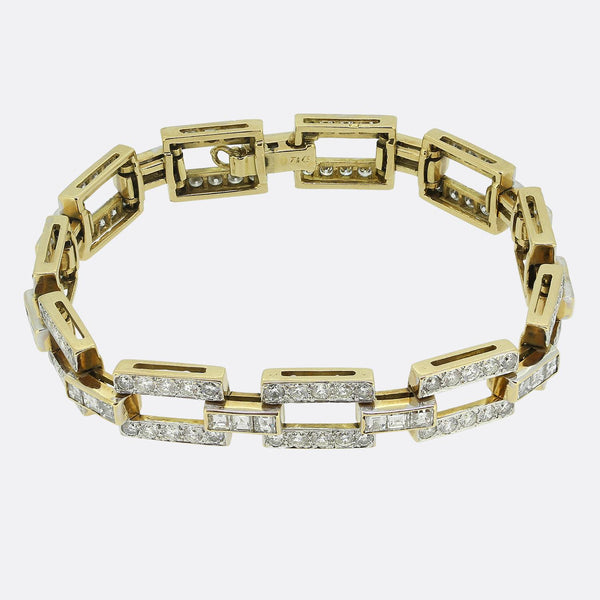 Tiffany & Co. Mid-Century Diamond Bracelet