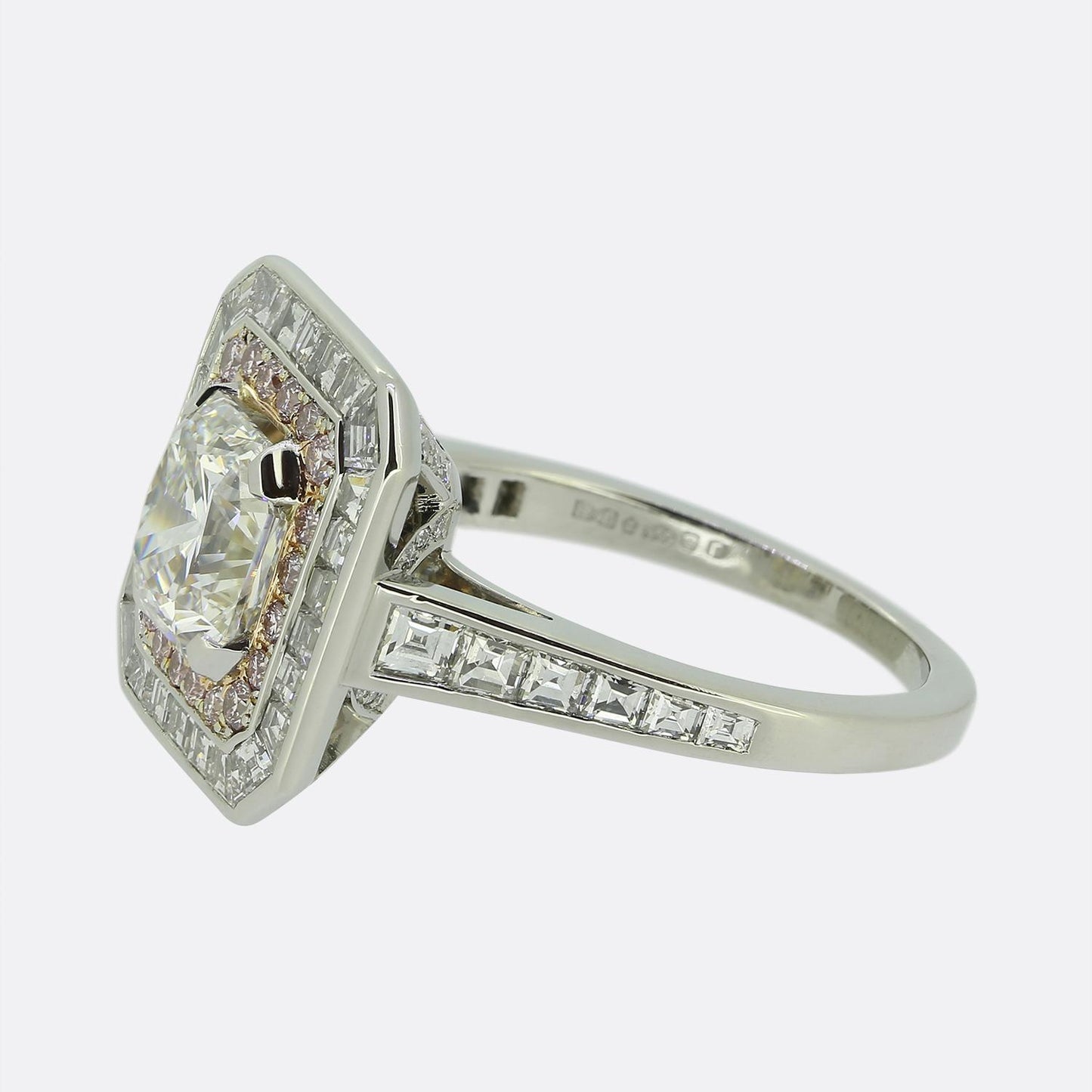 Boodles 2.22 Carat Diamond Cluster Ring