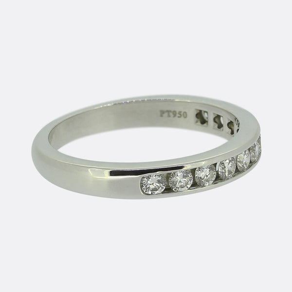 Tiffany & Co. Diamond Half-Eternity Ring